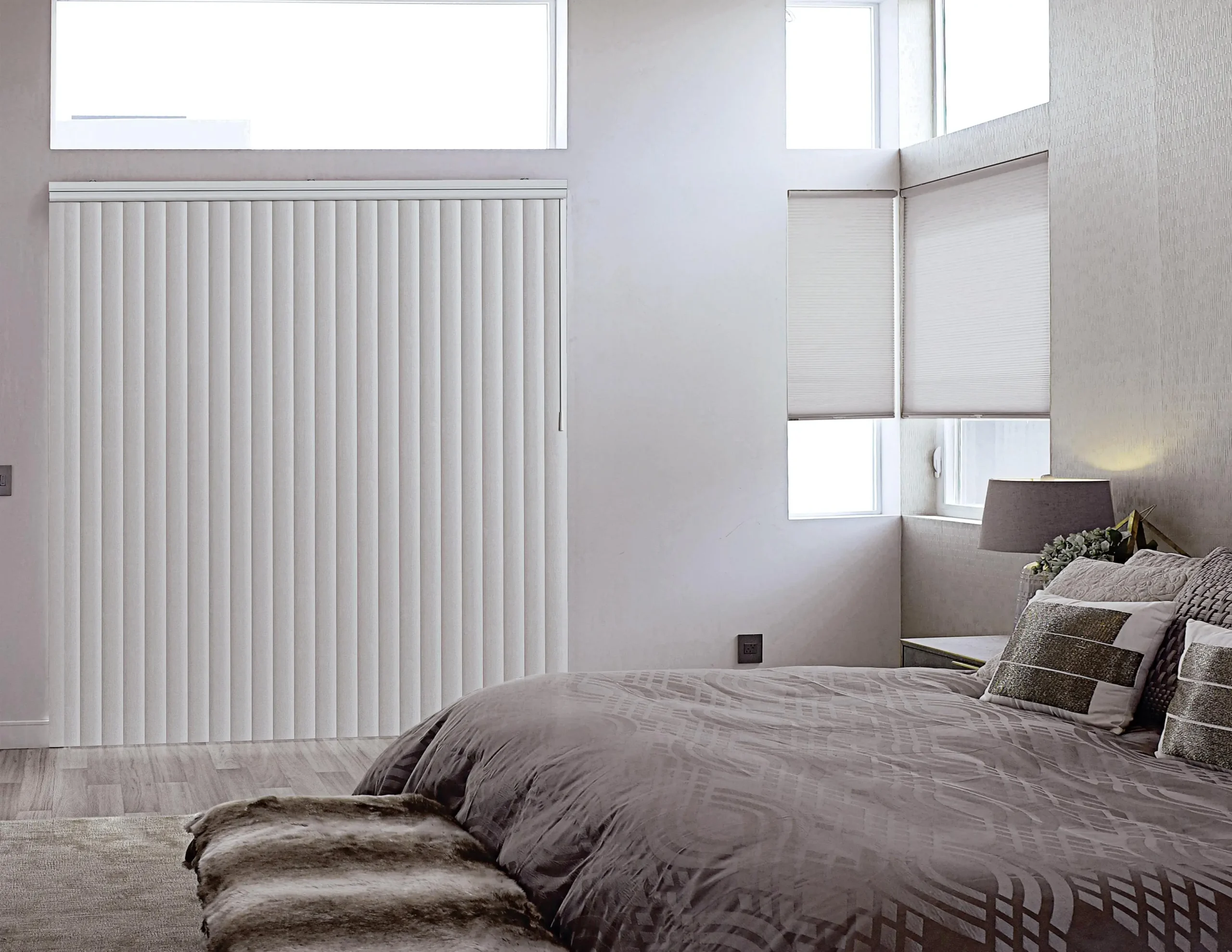 Wide Windows, Covered Installation